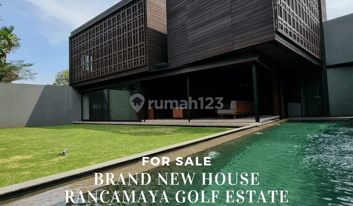 For sale rancamaya Bogor golf estate brand new house 1