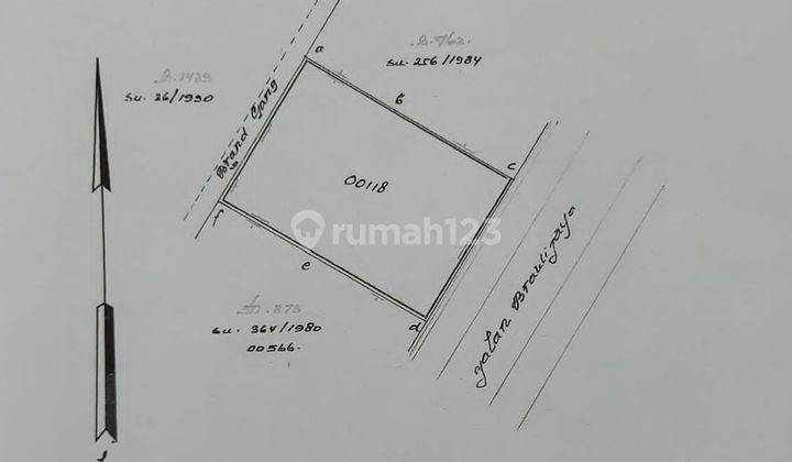 Rumah lama bentuk tanah kotak brawijaya Jakarta Selatan  1