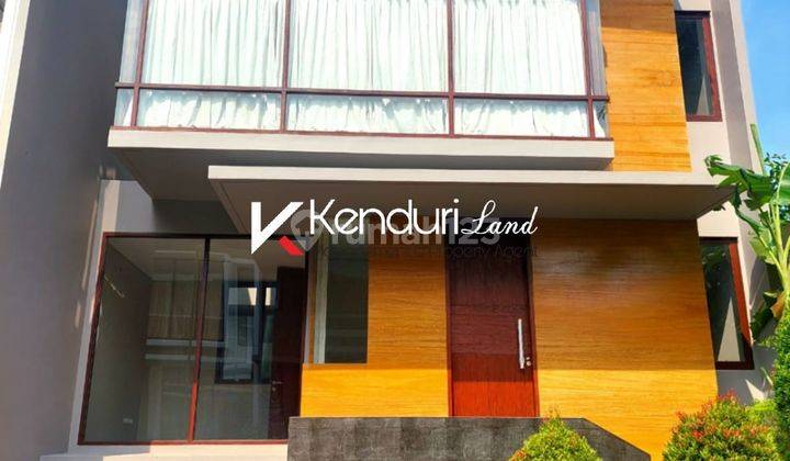 Dijual rumah baru dalam townhouse  strategis dekat jalan utama ampera kemang 1