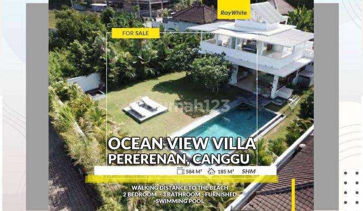 Ocean View Villa in Pererenan Canggu 1