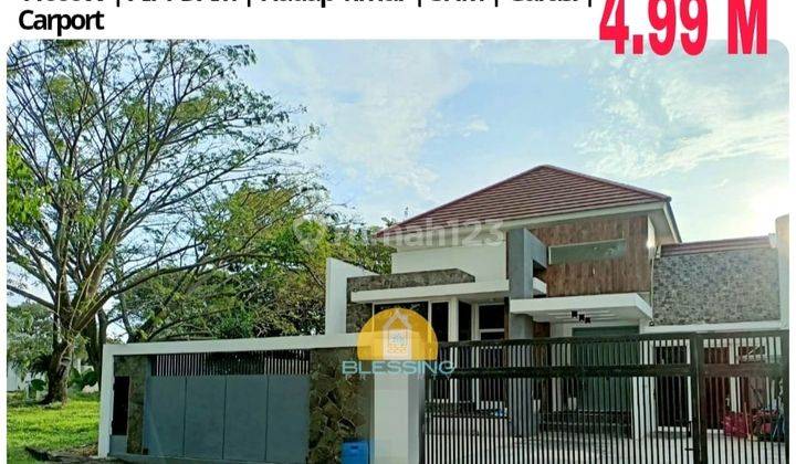 Rumah yang aman nyaman dan asri di cluster elite semarang barat 1