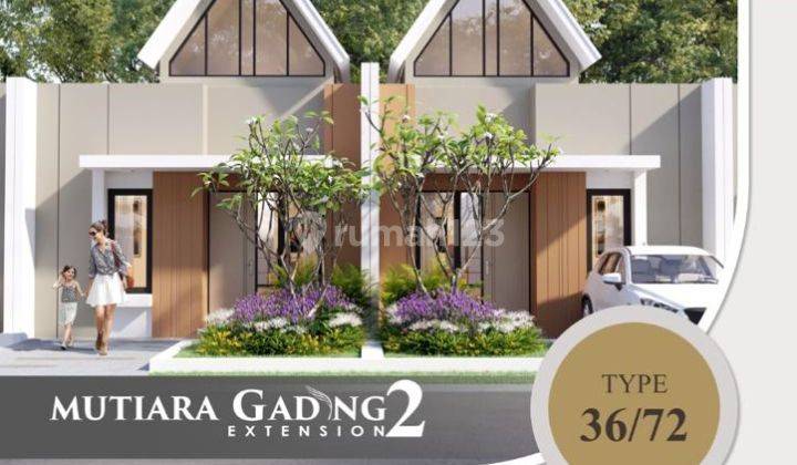 MUTIARA GADING EXTENSION 2 : RUMAH KEREN LINTAS GENERASI DOWN PAYMENT DISUBSIDI 50% LOKASI DAYA MAKASSAR 1