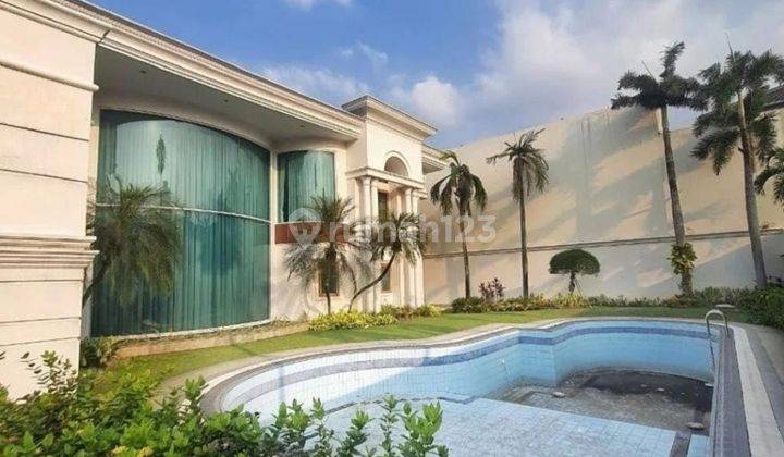 DIJUAL RUMAH BESAR, LAMA, TERAWAT di BUKIT GOLF PONDOK INDAH 1