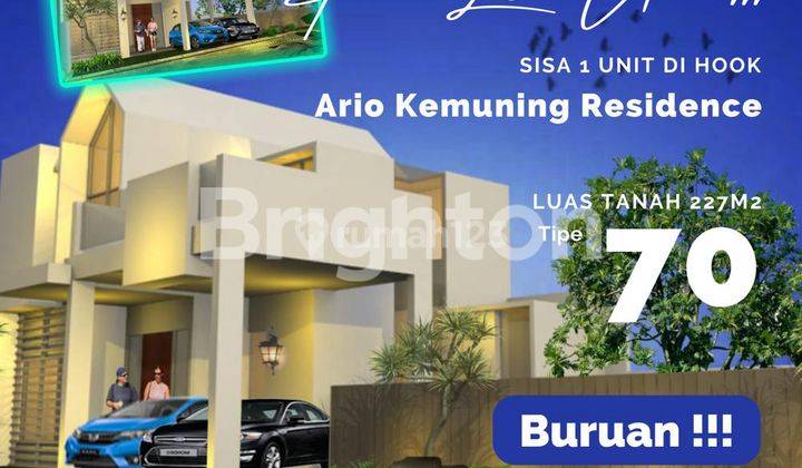 RUMAH DALAM PERUMAHAN STRATEGIS PUSAT KOTA BELAKANG HOTEL ASTON 1