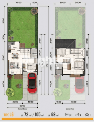 POTALA L6 RUMAH 2LT PARAMOUNT VILLAGE 2