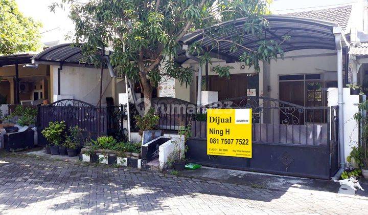 Rumah di Kutisari Indah Selatan, Terawat, Row Jalan 8 meter - NH - 1