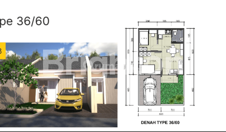 RUMAH TYPE 36/60 GRIYA KATAPANG INDAH 1