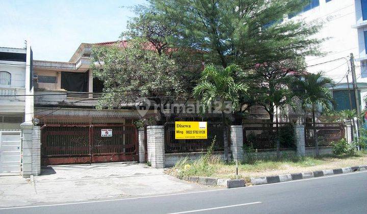 Rumah di Wisma Permai Barat, Lokasi Strategis, Nol Jalan, bisa untuk rumah tinggal/Kantor/Cafe/Klinik dsb - MG - 1