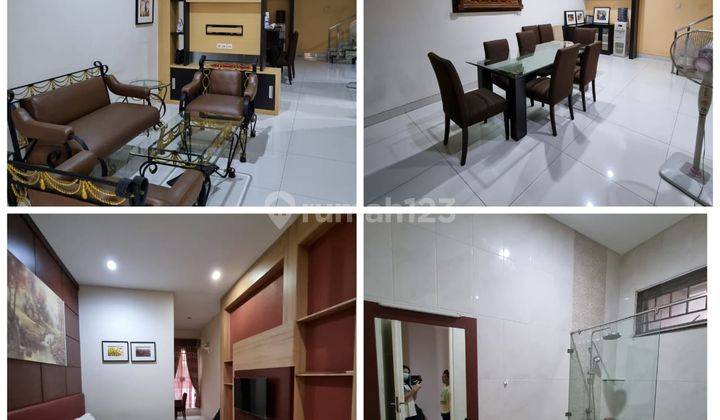 Disewa Rumah Keren Full Furnished 3½ Lt. Di Sunter, Jakarta 1