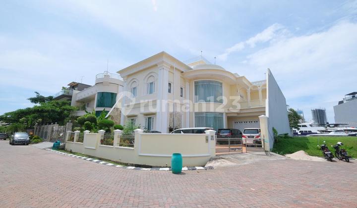 JUAL RUMAH HOEK MEWAH FULL FURNISH PANTAI MUTIARA