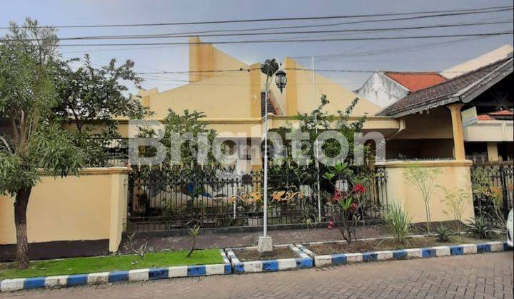 Rumah Manyar Kertoarjo Surabaya Timur Row jln 3 mobil Selangkah Ke Jalan Besar 1