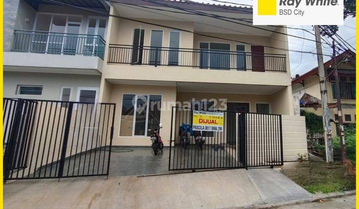 Nusa Loka BSD City rumah baru jadi hadap timur 1