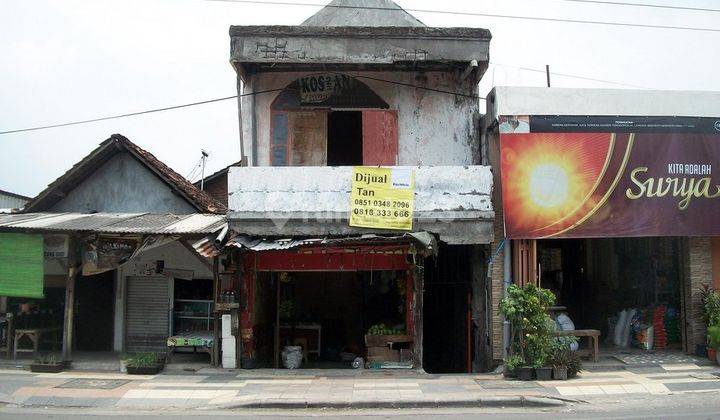 Rumah HITUNG TANAH !!! di Raya Sememi, Surabaya Barat, Nol Jalan Raya, Cocok untuk usaha 1