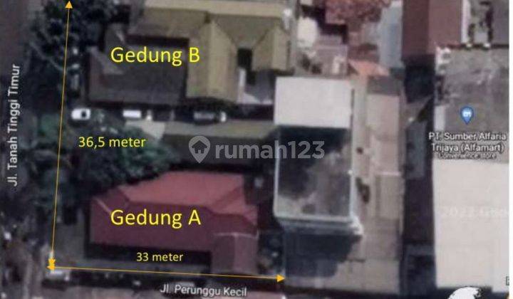 Disewakan Rumah Gandeng Untuk Kantor, Gudang, Jalan Besar, Jakpus 2