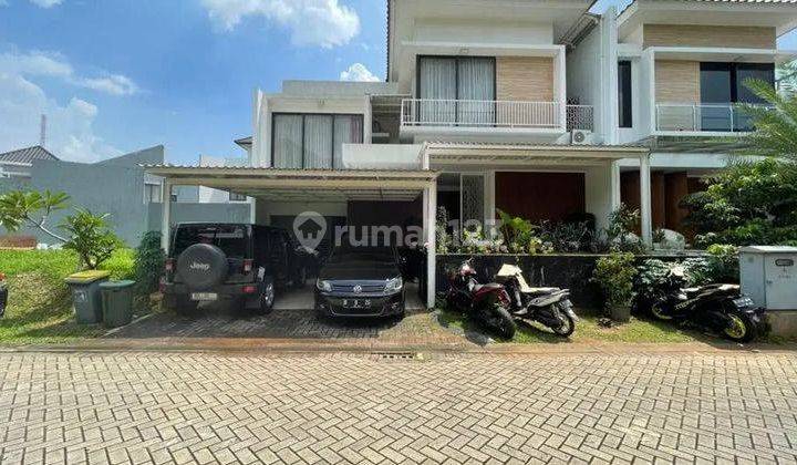 Dijual rumah siap huni di kebayoran symphony bintaro sektor7, tangsel 1