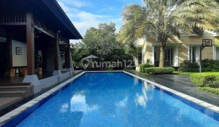 Rumah Bagus Mewah Dengan Swimming Pool, Surat Shm, 6 Kamar, 3 Lantai 1