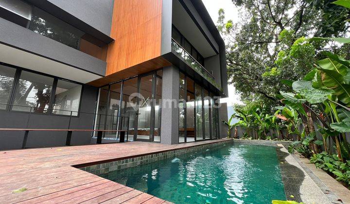 Modern Townhouse Baru Kemang private pool Kualitas premium dekat kemang raya 1