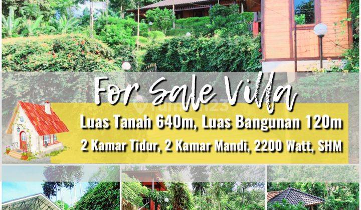 CEPAT !!! Villa Unik di Dago, Bandung Luas Tanah 640m Harga 2.5M Nego sampai DEAL 2