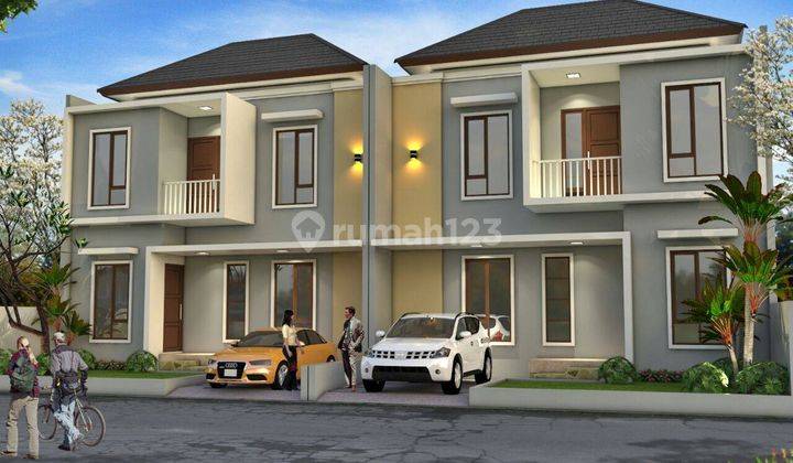 Rumah Baru dkt SUPERINDO Kotagede Kodya Jogja Pinggir aspal 2