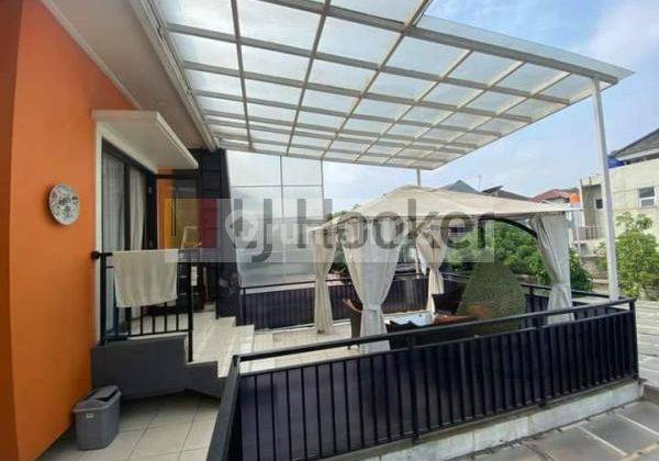 Rumah Cantik Furnished dengan Rooftop di Villa Mutiara Cibubur 1 2