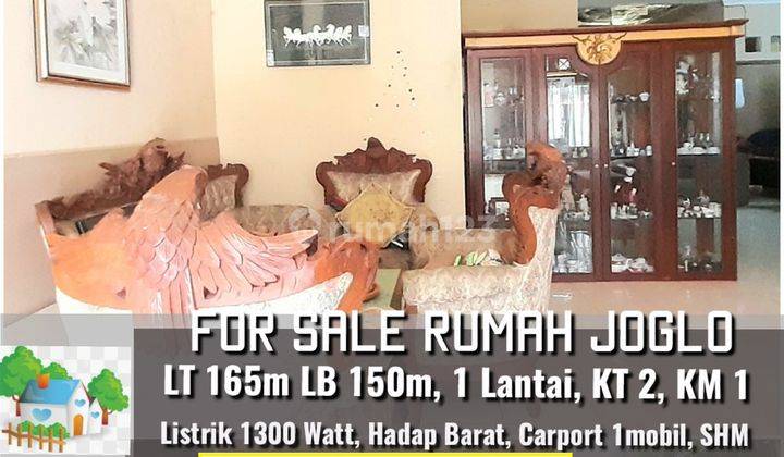 Rumah Lama hitung tanah Lt 165m Harga 1.3M nego sampai DEAL, MURAH!!! 2