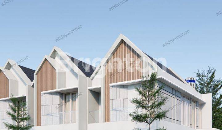 RUMAH BARU GRESS SIAP HUNI 2 LT DI MANYAR TIRTOYOSO SURABAYA DESIGN MINIMALIS DAN MODERN 1