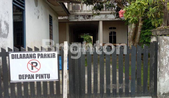 rumah plus toko dipinggir jalan besar dan startegis 1