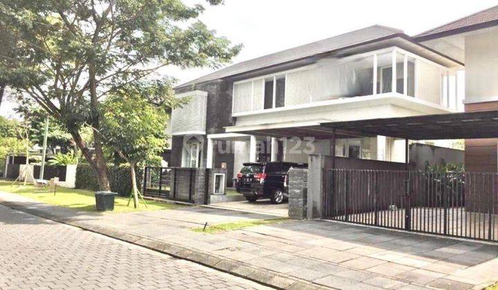 RUMAH MEWAH MINIMALIS SEMI FURNISH GRAHA NATURA 1