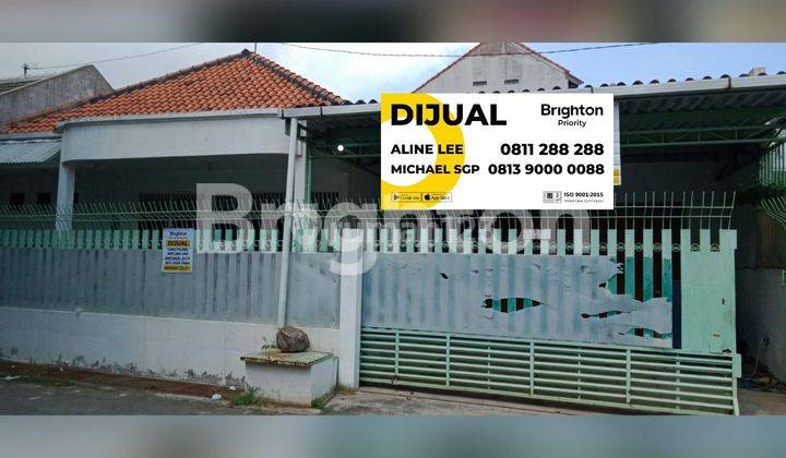 RUMAH DAERAH LIGU DEKAT PASAR DAN SEKOLAH TENGAH KOTA 1