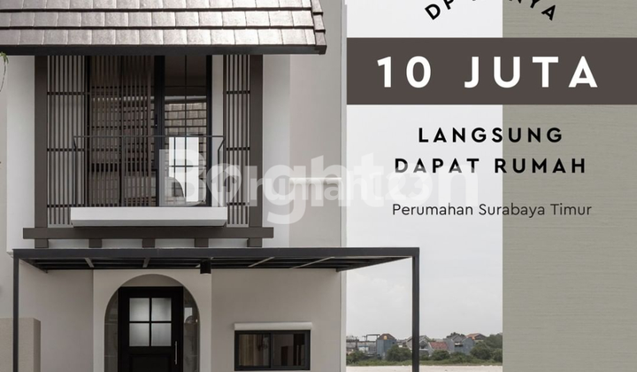 Rumah di amesta living gunung anyar surabaya timur