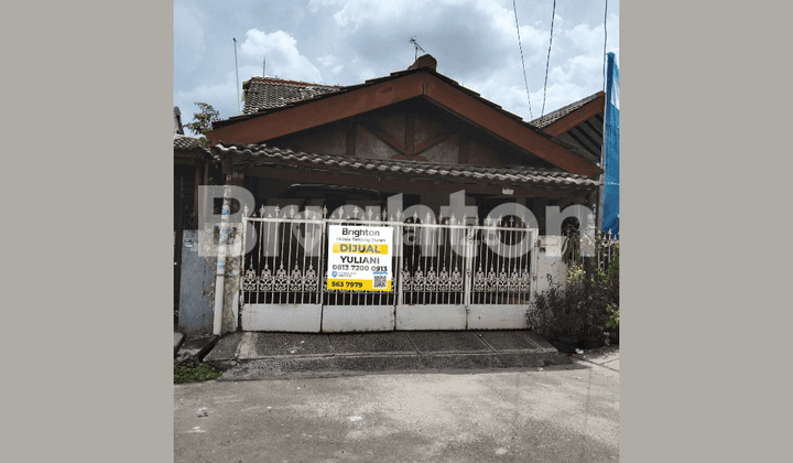 RUMAH LAMA MURAH HITUNG TANAH PURI INDAH KEMBANGAN JAKARTA BARAT LT 177m SHM 3+1KT 2+1KM 1