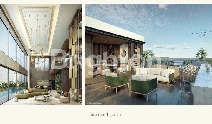 Sultannya Sultan Pasti Tinggal Disini! Type 15 Corner with Roof Garden 2