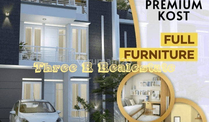 Rumah kost minimalis kamar mandi dalam konsep modern harga promo stock terbatas 1