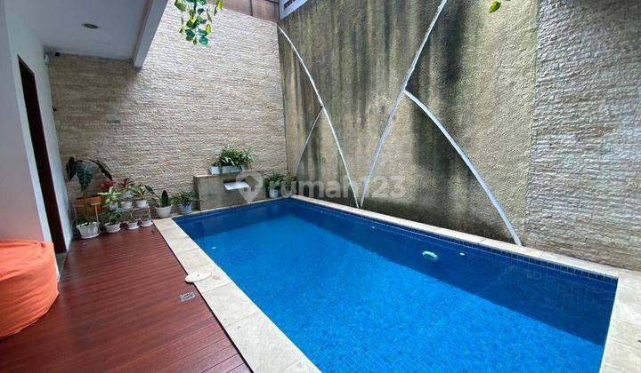 Jual Rumah Cozy Dengan Kolam Renang Di Maleo Sektor 9 Bintaro  2