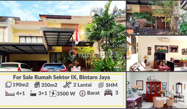 Rumah Minimalis di Cluster Emerald Bintaro Jaya 1