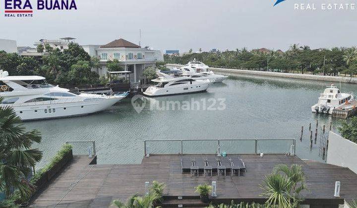 Rumah Mewah Pantai Mutiara Full Marmer Private Dermaga SHM 2