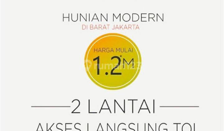 Segera hadir!!!!! Rumah 2 lantai di perumahan Metland Puri Cipondoh Tangerang 1