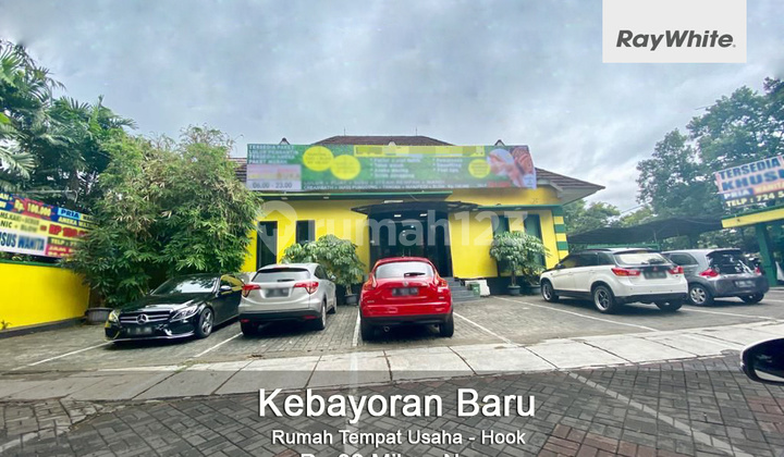 Rumah untuk usaha/tinggal kebayoran baru