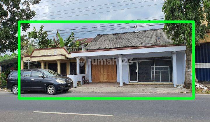 RUMAH + TOKO PINGGIR JALAN UTAMA PROVINSI. COCOK UNTUK USAHA 2