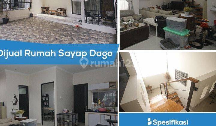 Rumah 2 Lantai Bagus Unfurnished Sertifikat Hak Milik Sayap Cikutra Kota Bandung 2