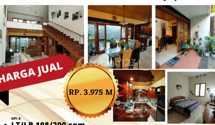 Rumah 2 Lantai Bagus Unfurnished SHM di Rumah Taman Millenium Sayap Pasteur, Bandung 2