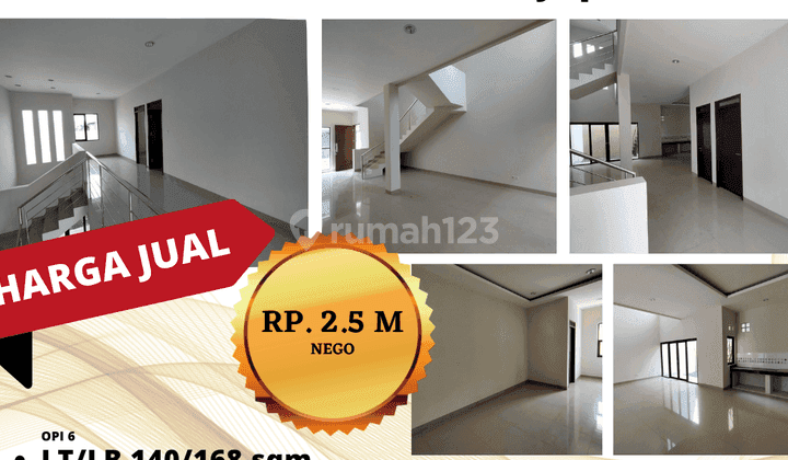 Rumah 2 Lantai Bagus Unfurnished SHM di Moch Toha, Bandung 2