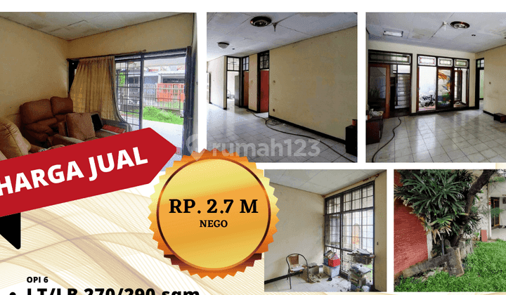 Rumah 2 Lantai Bagus Unfurnished SHM di Jl Sumbersari, Bandung 2