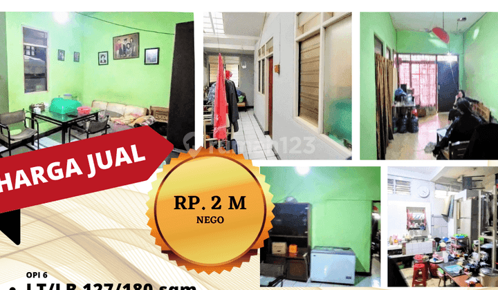 Rumah 2 Lantai Bagus Unfurnished SHM di Ancol Timur, Bandung 2