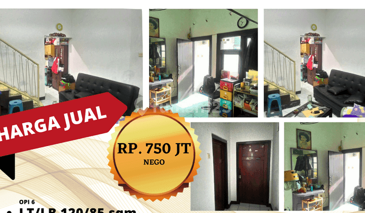 Rumah 2 Lantai Bagus Unfurnished SHM di Ancol Timur, Bandung 2