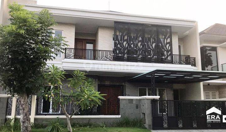 Rumah Mewah Baru Dekat National Hospital Graha Famili Surabaya 1