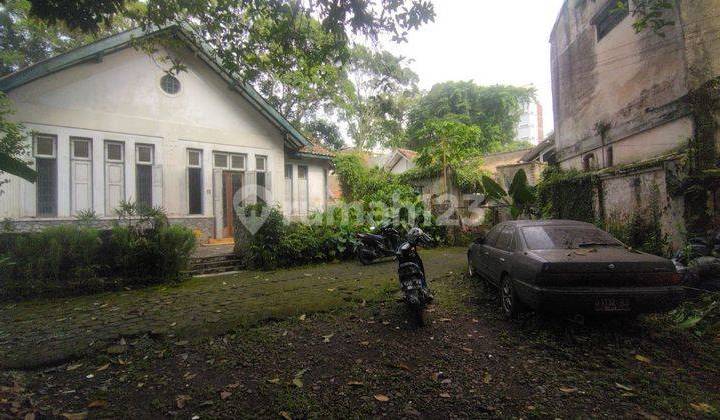 Old House with Land Measurement on Main Road H Juanda Dago 2