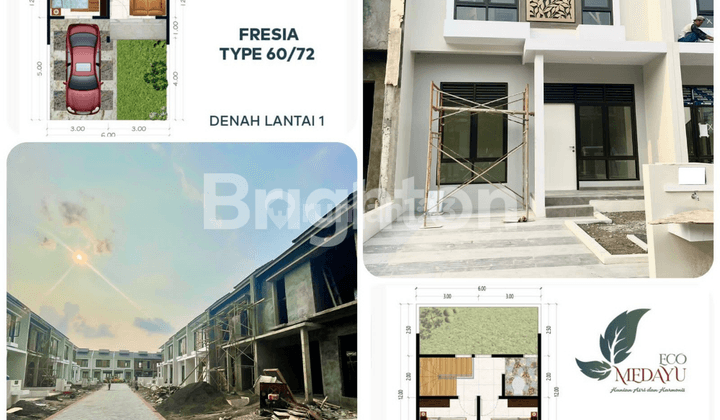 RUMAH MINIMALIS BARU GRESS AREA RUNGKUT & MEDOKAN ASRI @ECO MEDAYU  (Dekat Dengan UPN Merr OERR) 1