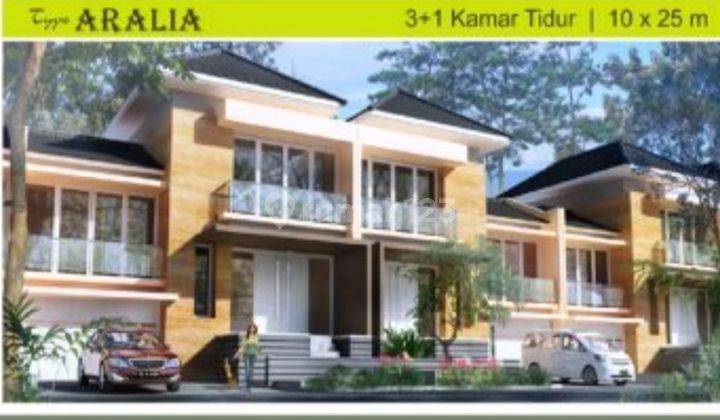 Rumah Cluster VIOLIN,type ARALIA 10X25 m2,Hunian exclusive di lingkungan yang sangat indah & nyaman 2