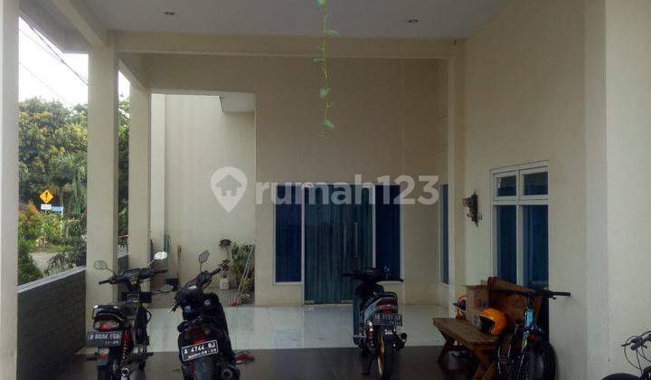 2-story house 244m² in Taman Cikas Galaxy, Bekasi Selatan, SHM certificate, good condition, east facing. 2